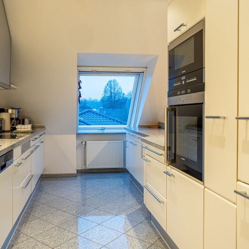 ferienwohnung1-waldblick-tannriede-küche