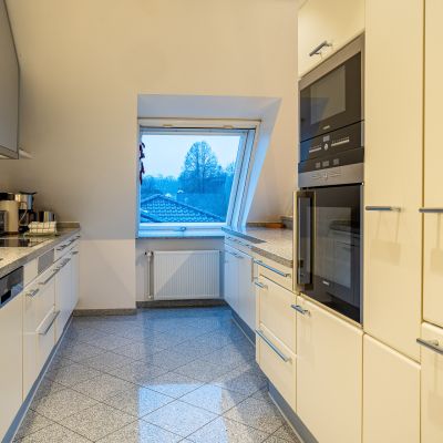 ferienwohnung1-waldblick-tannriede-küche